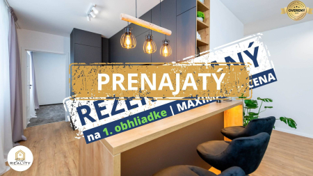 PRENAJATÝ | 3i byt 72 m² v centre Prešova, zariadený